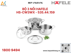 Bộ 3 nồi Hafele HS-CW3WX - 535.44.159 - Thương Hiệu Đức